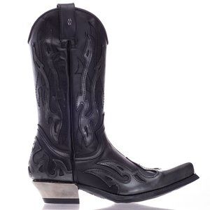 NEW New Rock M7921-S3 Flame Western Cowboy Boots